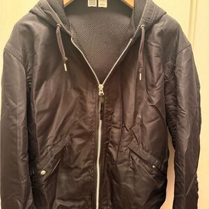 Uniqlo Black Hooded Jacket